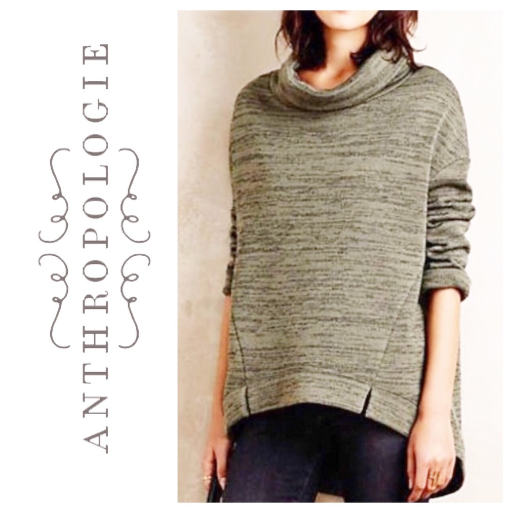 Saturday Sunday oversize spacedye cowl sweatshirt